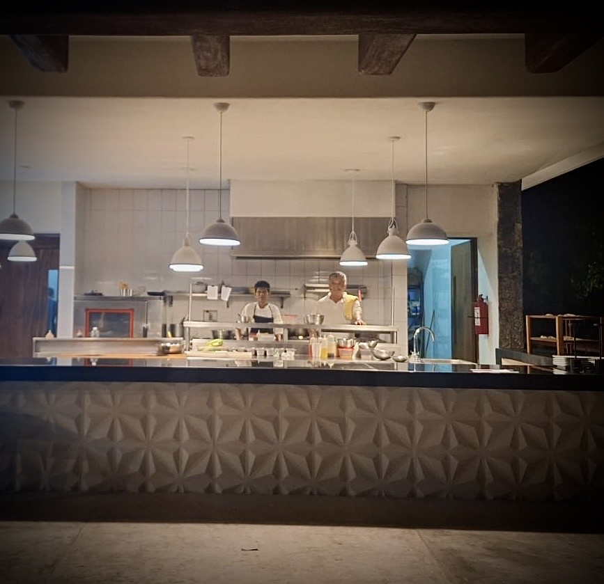 Chef preparing food